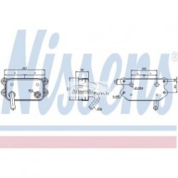 Volvo Eļļas radiators NS90580 NISSENS, 8653372, 31201910,...