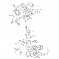 Turbo kompresora blīve ELRING 150910, 070253115 