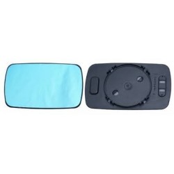 BMW 3 E36 91-98 spoguļa ieliktnis R,L taisns zils...