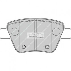 Bremžu uzlikas FERODO FDB4316, 0 986 494 416, 5K0698451