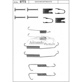 Bremžu loku rem.k-ts Quick Brake Q773