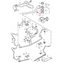 Degvielas trubas savienojums 4B0201406