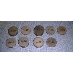 Regulēšanas paplāksne 3,20mm D31mm