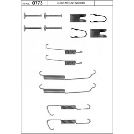 Bremžu loku rem.k-ts Quick Brake Q773