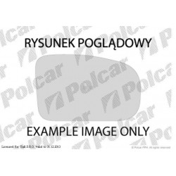 VW Golf 83-91 spoguļa ieliknis R liekts 87-