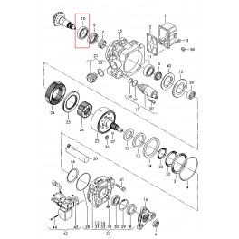 VW Gultnis 091517185D, 50X80X20
