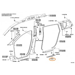 Toyota COROLLA VERSO uzlīme 6791964010,...