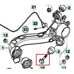 Skrūve 33326772698 OE daļa