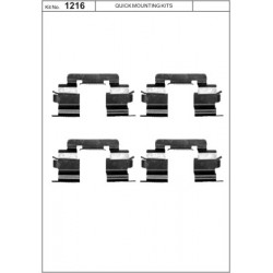 Bremžu uzliku rem.k-ts Quick Brake Q1216