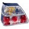 VW Golf 83-91 aizmugures CRISTAL gaišs, komplekts E