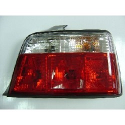 BMW E36 91-98 aizmugures SED CRISTAL, balts/sarkans...