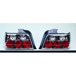 BMW E36 91-98 aizmugures SED tumšs hroms, komplekts E