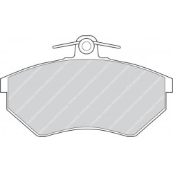 Bremžu uzlikas fri.tech. FDB775-99, WBP20168A, FSL775 2