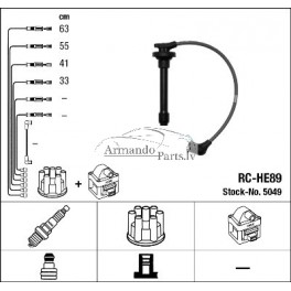 Svečvadu k-ts NGK NGK5049, 32700-PCB-003, RC-HE89