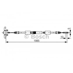 Volvo XC90 Trose, Stāvbremžu sistēma, 904851, 30714012,... 2
