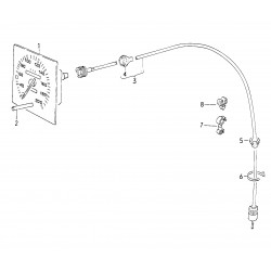 AUDI 90 2.0/2.2 84-87 Spidometra trose 443957801L 2