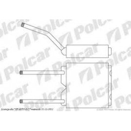 Opel Vectra 88-95 radiators salona -KOND...
