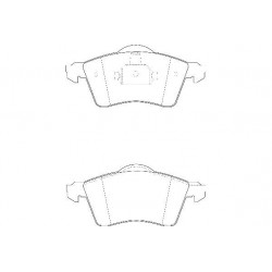 Bremžu uzlikas WAGNER WBP21883B, FSL1163 2