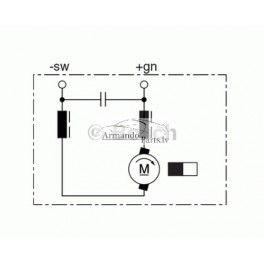BOSCH Ventilatora motors JOHN DEERE 0130063810