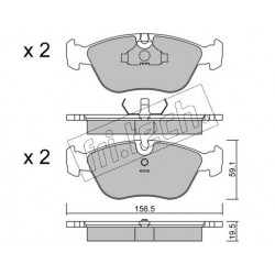 Bremžu uzlikas K27 FDB1285, 31341243