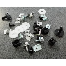 Audi A6 04- stiprinājumi motora aizsegam komplekts 