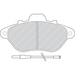 Bremžu kluči TRUSTING PEUGEOT 605, 4250.80, FDB623