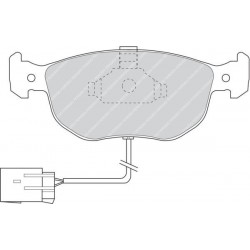 Bremžu kluči KOUVINEN FORD SCORPIO/MONDEO FDB767