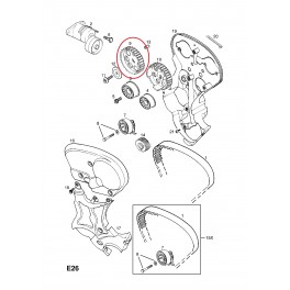 Sadales vārpstas zobrats 5636300, 90528768