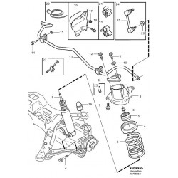 Stabilizatora atsaite 31-2793M MOOG, 31201603, 022-VO122 2