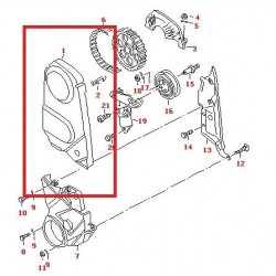 Audi Siksnas nosegs 037109107b