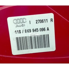 Audi A4 10-13 aizmugures lukturis R, 8K9945096A