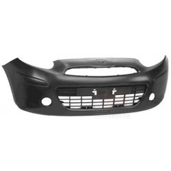 Nissan Micra 10- priekšējais bampers gruntēts ar miglas...