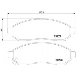 Bremžu uzlikas BLUE PRINT ADN142130, FSL1997, 481-24227E,... 2