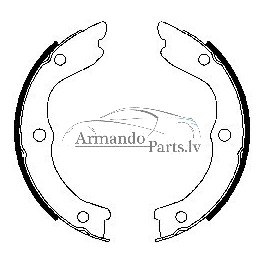 Stāvbremzes loki Trusting FSB4004, D40608H725,...