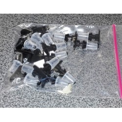 VW klipsis apšuvuma ar ligzdu komplekts 1H0837719 02044790