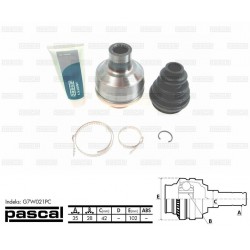 Pusasu gals komplekts PASCAL 7M0407272E, 20155, GW021PC