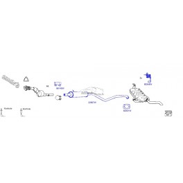 RENAULT LAGUNA II Izplūdes sistēmas...