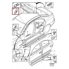 Volvo S60 stiprinājums 8622906, 9484656