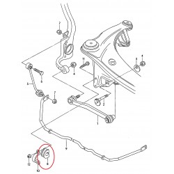 Stabilizatora bukse LEMFÖRDER 8D0511327C, 35851 01 2