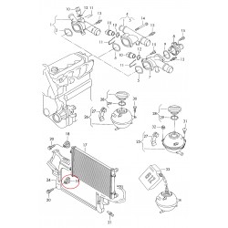 Audi A3 Kronšteins 1J0806157F 2
