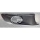 VW Touran 10- reste bamperī R ar miglas luktura caurumu ar hromu 1T0853666P