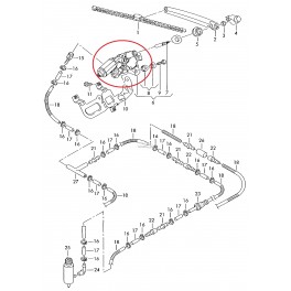 VW TRANSPORTER 03-06 aizmugures loga tīrītāja...