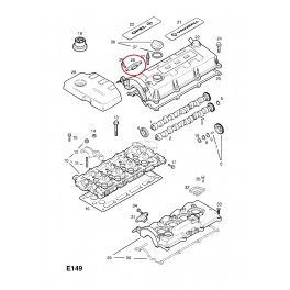 Opel Astra G blīve pie degvielas sprauslas,...