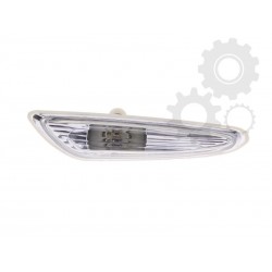 BMW 3 E46 01- pagrieziens uz spārna balts L