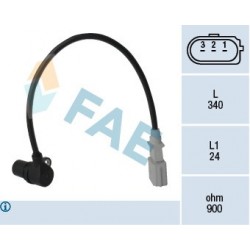 Apgriezienu devējs FA79198 FAE, 0 261 210 146, 06A906433E 2