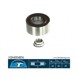 Rumbas gultnis BTA H2M004BTA,  VKBA-757, 1293500049,...