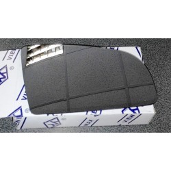 Audi A8, A6 04- spoguļa ieliktnis R apsildāms, liekts...