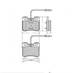 Bremžu kluči Citroen AX