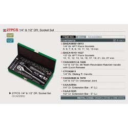 Instrumentu kompl. TOPTUL GCAD2802 2