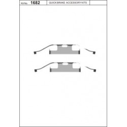 Bremžu uzliku rem.k-ts Q1682 Quick Brake, FDB1460,...